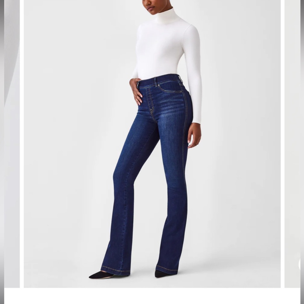 Spanx Flare Jeans - Midnight shade (NWT)
